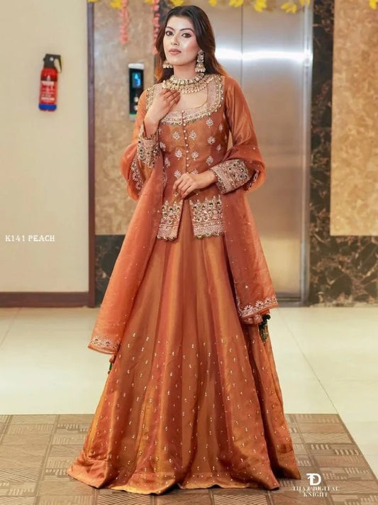 Royal Festive Lehenga Choli Pair with Handcrafted Detailing